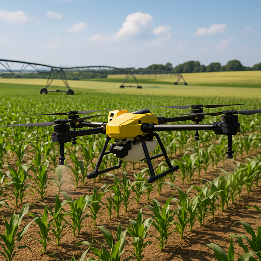 Droni in agricoltura: potenzialità attuali e scenari futuri